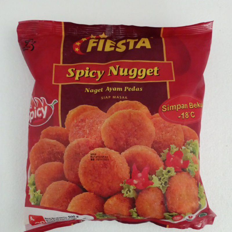 

Fiesta Spicy Nugget 500gr