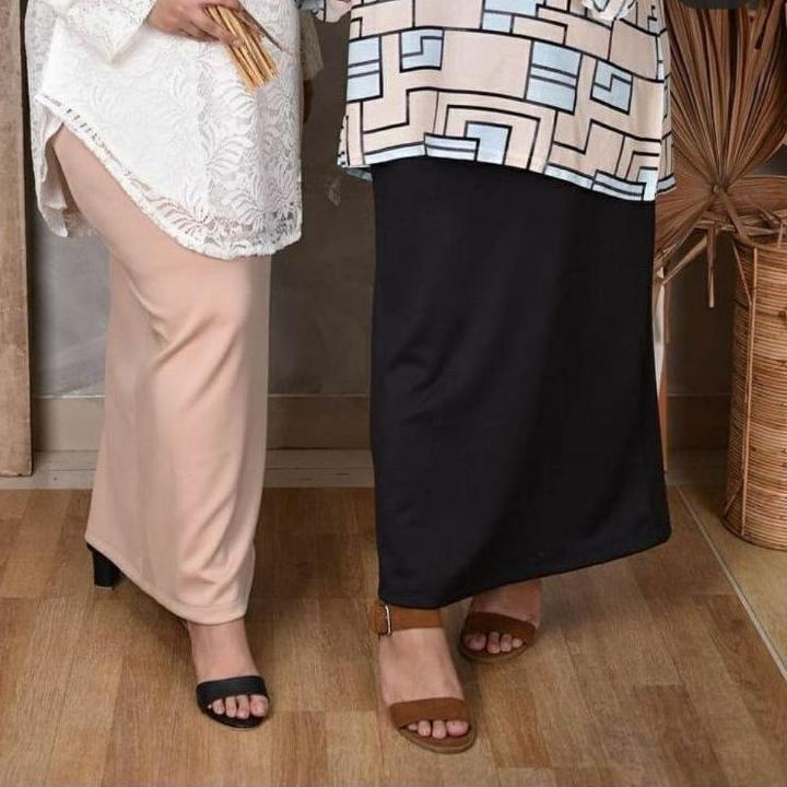 Terbaru ROK SPAN PANJANG MAXI SKIRT BIG SIZE XXXL / ROK KERJA FORMAL / ROK SPAN JUMBO BB 70/100  KG/