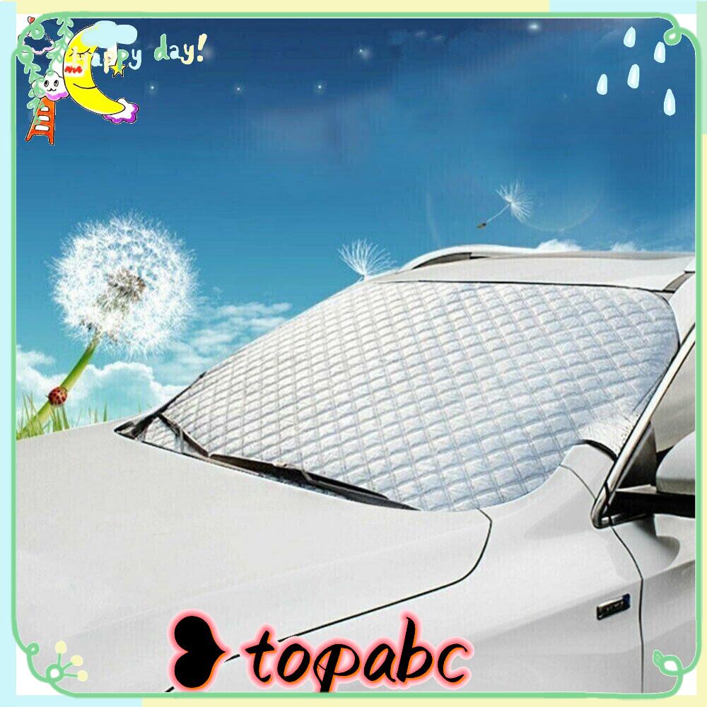 Top Car Shield Cover Visor Anti Salju Es Depan Belakang Jendela Mobil Sun Shade