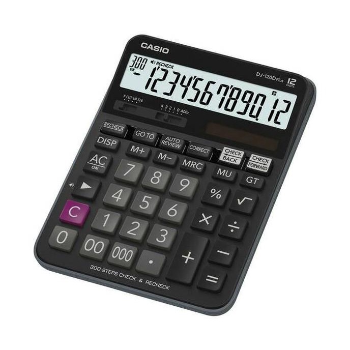 

Kalkulator Casio DJ 120 D PLUS Check Recheck