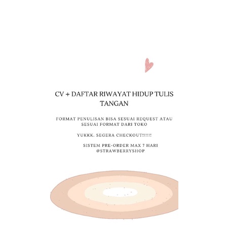 

Joki tulis tangan Lamaran kerja + Daftar riwayat hidup (PROMO)