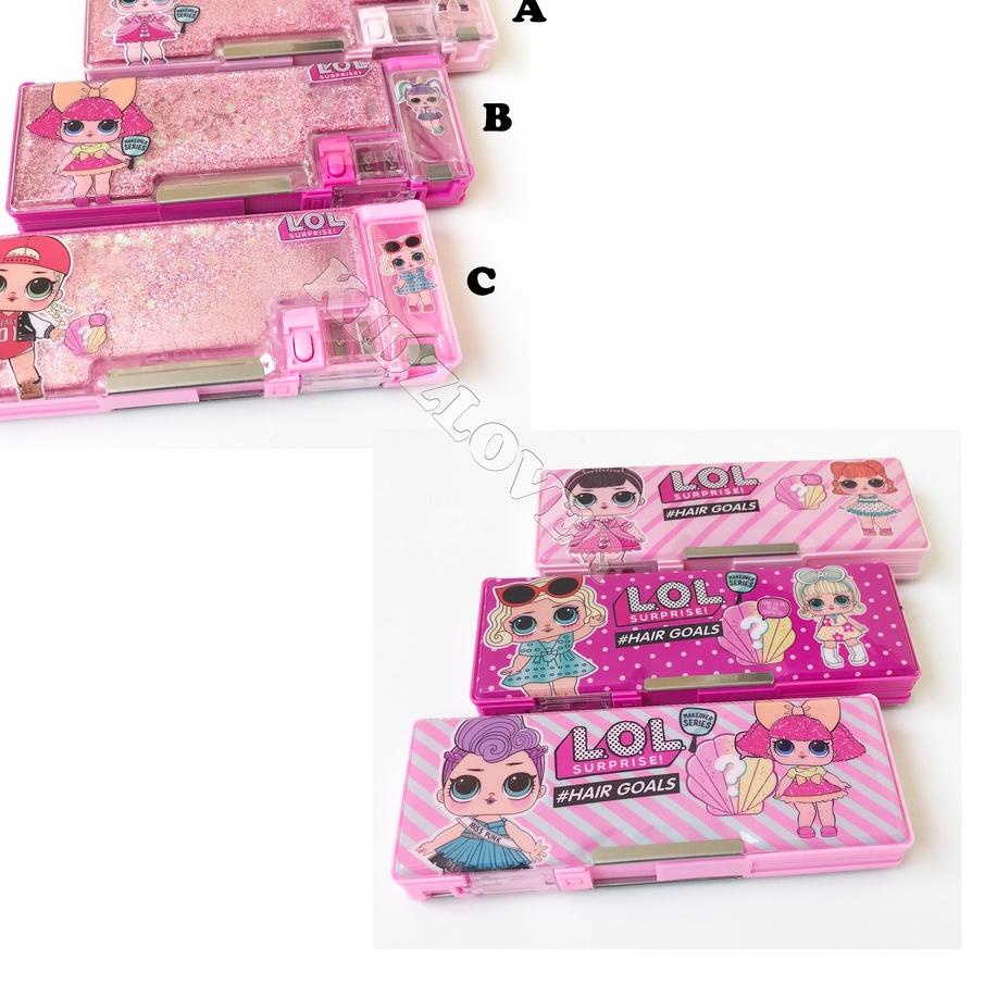 

Flash Sale! Kotak pensil Glitter Air / tempat pensil karakter / kotak pensil anak / pencil case / smiggle / tempat pulpen / tempat pensil / kotak alat tulis 스