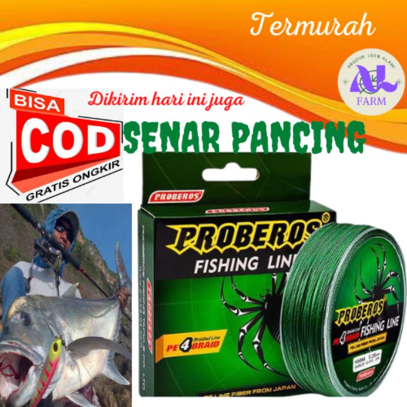 Senar Pancing Nilon Kuat ALFARM