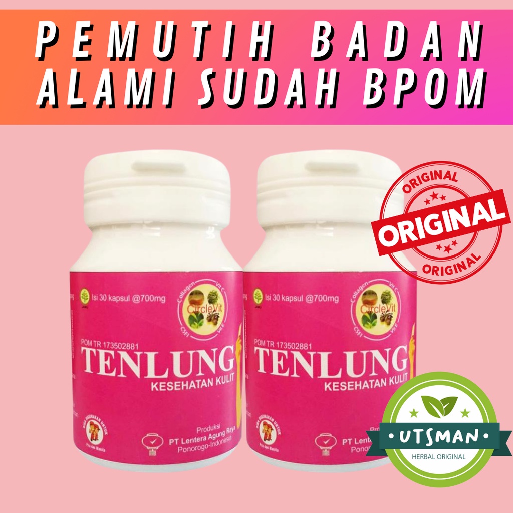 OBAT PEMUTIH BADAN HERBAL ALAMI TERBAIK HASIL CEPAT AMAN BPOM