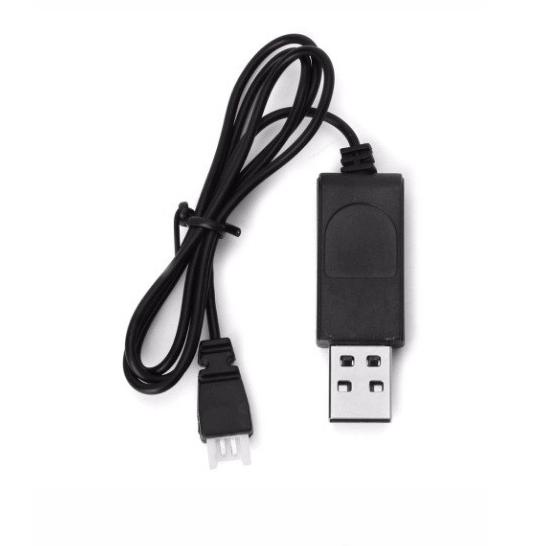 [X-1-R ➸] Batere Battery USB Charger dron 3.7V 1S Syma X5 X5C Hubsan H107L H107C charger drone HJ14W