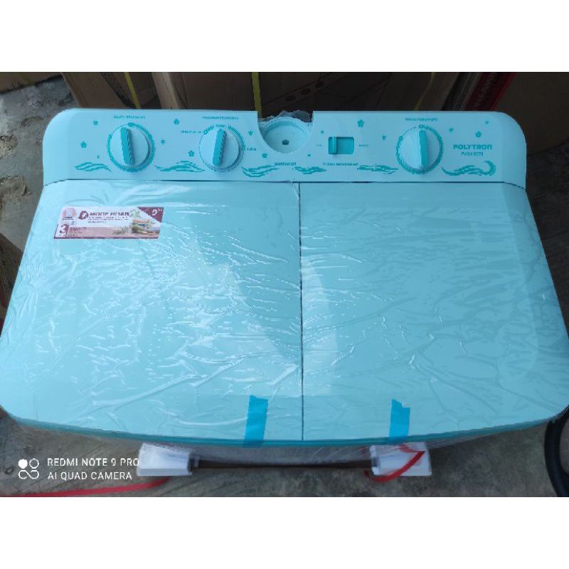 MESIN CUCI POLYTRON 2 TABUNG 9 KG
