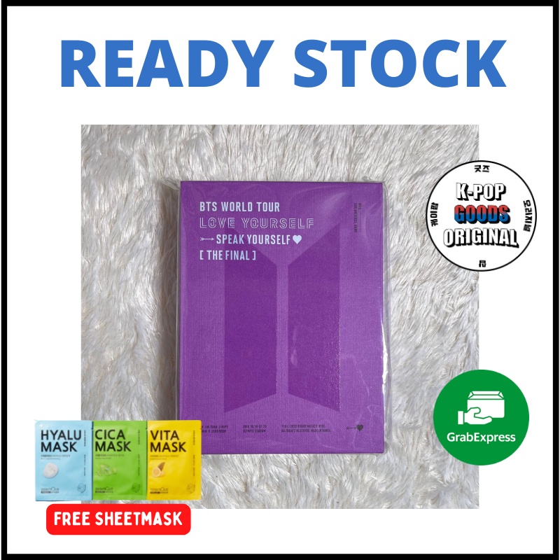 BTS WORLD TOUR 'LOVE YOURSELF : SPEAK YOURSELF' [READY STOCK SEALED ALBUM]