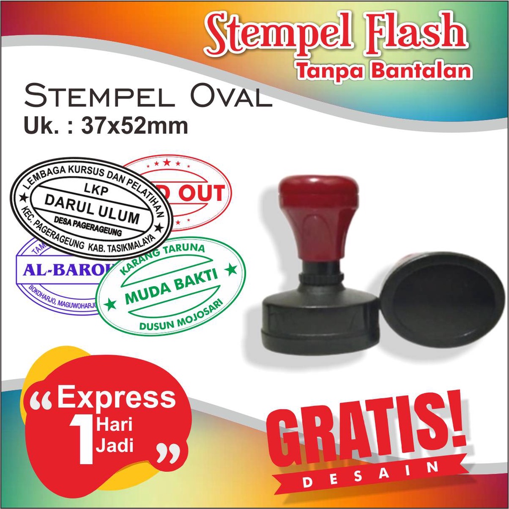 

Stempel Flash Uk. 3.7x5.2 cm eExpress