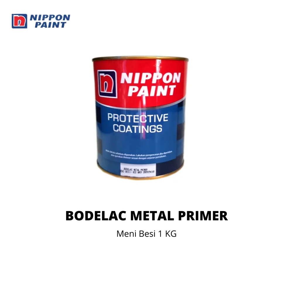 Jual Nippon Paint Bodelac Metal Primer / Meni Besi 1L Shopee Indonesia