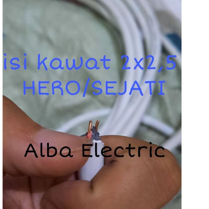 Limited - Kabel Listrik NYM 2x2.5 mm Kawat HERO 50 Yard Kabel Listrik Kawat ✓