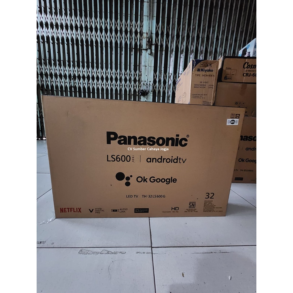 Panasonic LED Smart TV Android 32&quot; Digital TH-32LS5600G HDR 32LS600G