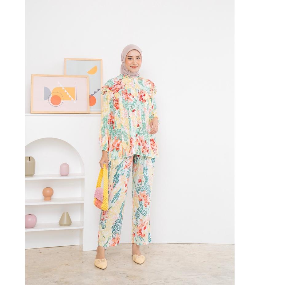 Special Price Callandahijab | BERLIN SET - PATTERN | Oneset | Piyama | Setcel