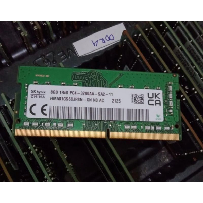 Ram laptop 8gb ddr4 3200aa 3200mhz Skhynix