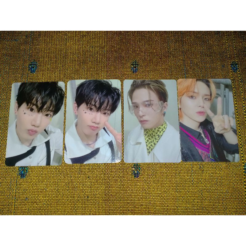 photocard treasure junkyu asahi yoshi (pob ktown,ygs,pc versi light green)