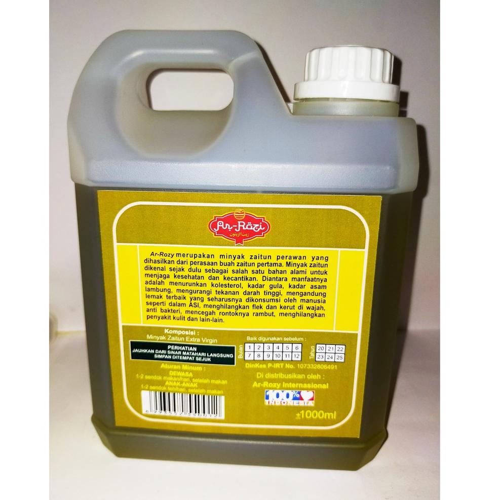 

❆#Sale Minyak Zaitun ( Olive Oil ) Extra Virgin Ar-Rozi 1000ML 75