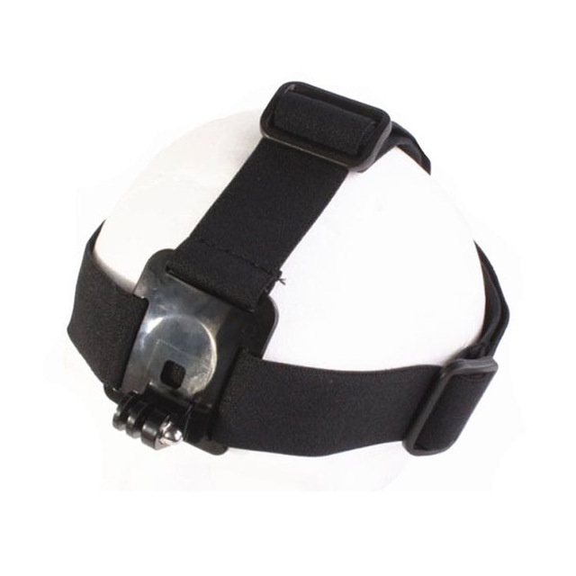 Elastic Adjustable Head Strap with Simple Anti-Slide Glue For Xiaomi Yi / Xiaomi Yi 2 4K / GoPro - Black