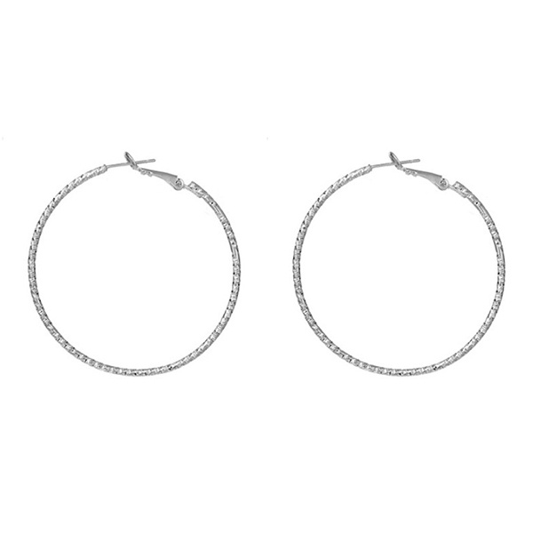 anting fashion bulat big circle simple earrings jan311 (2E2)