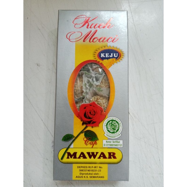 

Kueh Moaci (Merk Mawar)