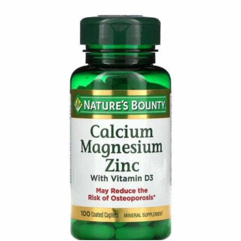 Natures Bounty Calcium Magnesium Zinc