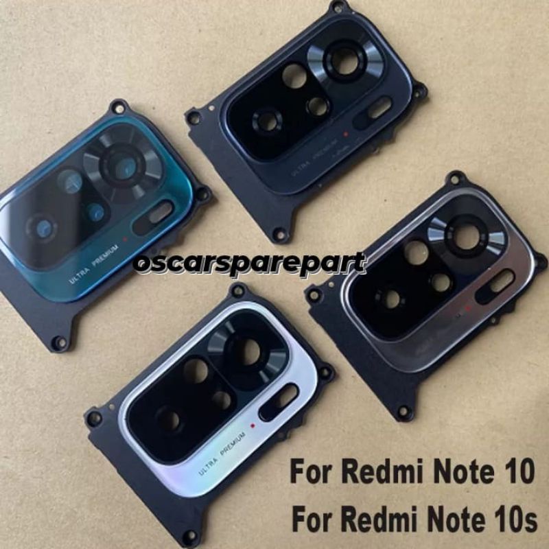 KACA KAMERA PLIS FRAME XIAOMI REDMI NOTE 10/NOTE 10S ORIGINAL NEW
