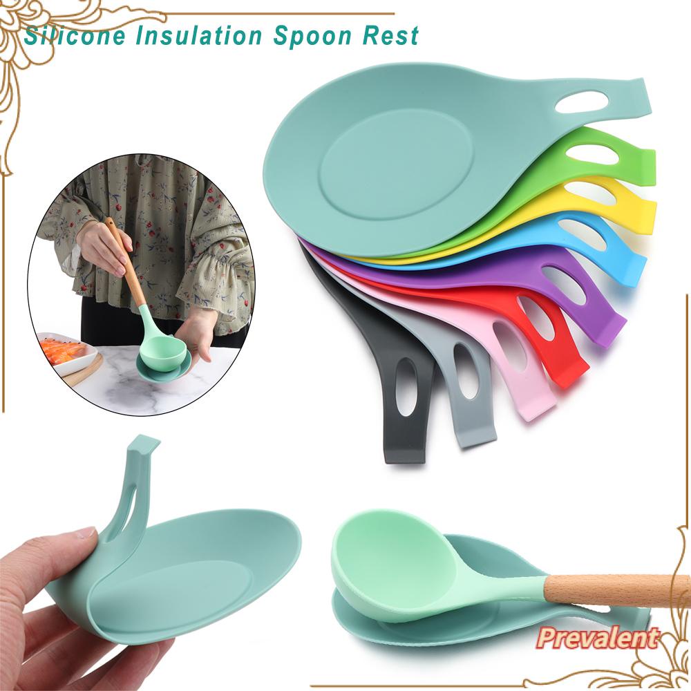 Preva Rak Sendok Rak Aksesoris Dapur Alat Sendok Bracket Stand Kompor Organizer Tempat Piring Tatakan Spoon Rest
