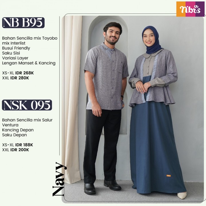 Koko Nibras terbaru NSK 095 Koko Nibras Couple