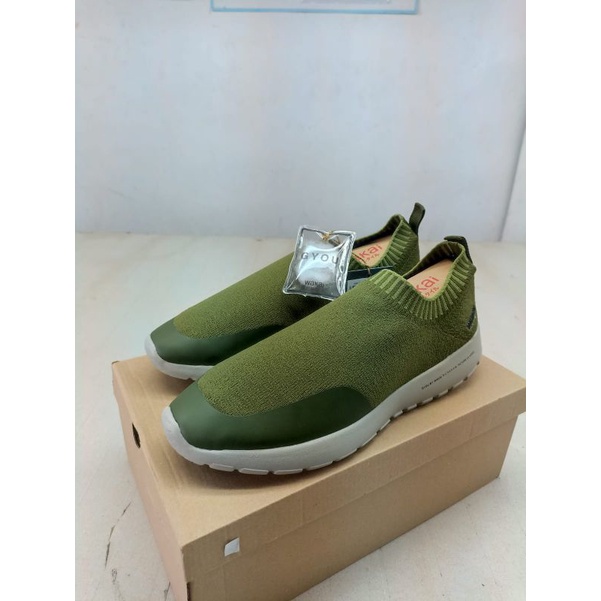 Sepatu Slip On - Wakai Gyou (Pria Wanita) - Olive