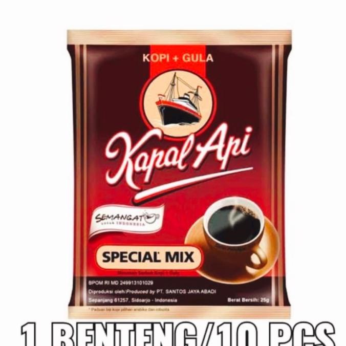

[BISA COD] kopi kapal api spesial mix isi 10