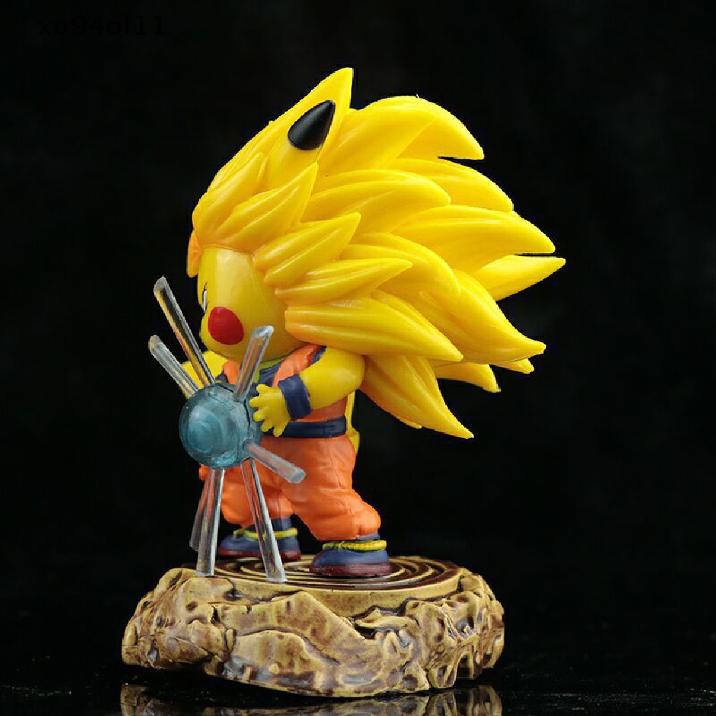 Xo Pokemon Model Anime Figure Pikachu Cosplay Dragon Ball Son Goku Figure Boneka OL