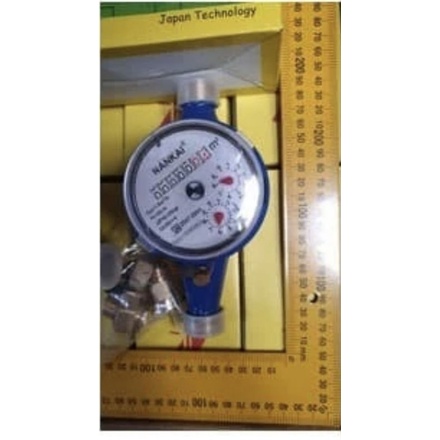 NANKAI KUNINGAN 1/2 in Meteran Air Besi Water Meter Besi SNI IMD Miami