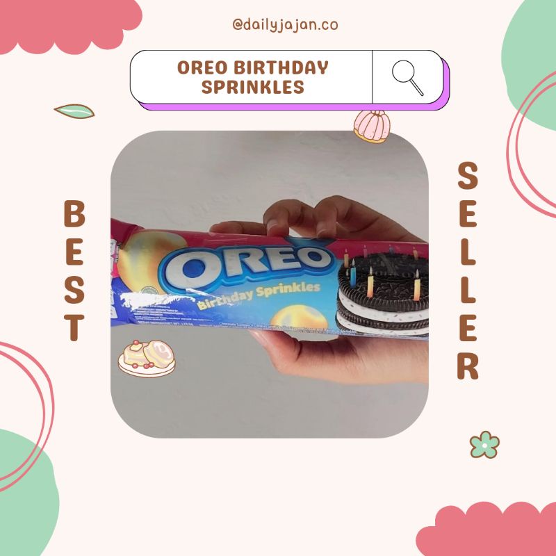 Ready Oreo Birthday Sprinkles