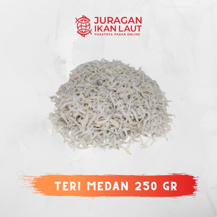 

Teri Medan Asin Berkualitas - 250 Gram