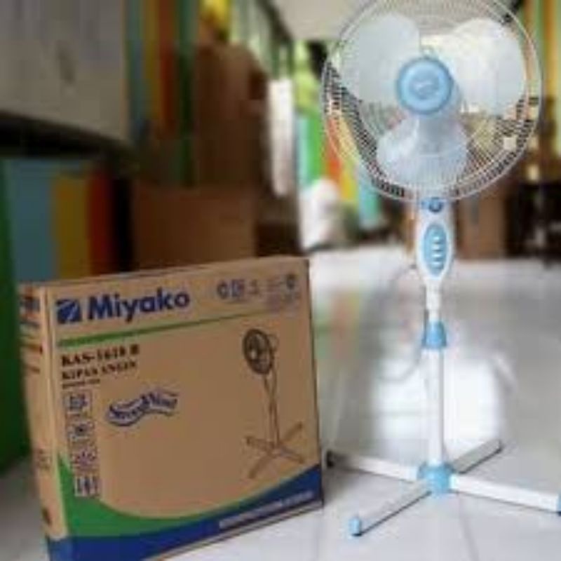 Kipas angin / stand fan MIYAKO KAS 1618 B / KAS 1618B