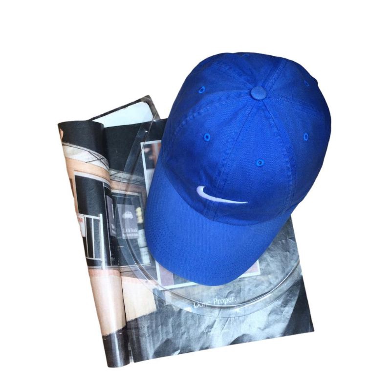 Topi Nike Blue second original cap