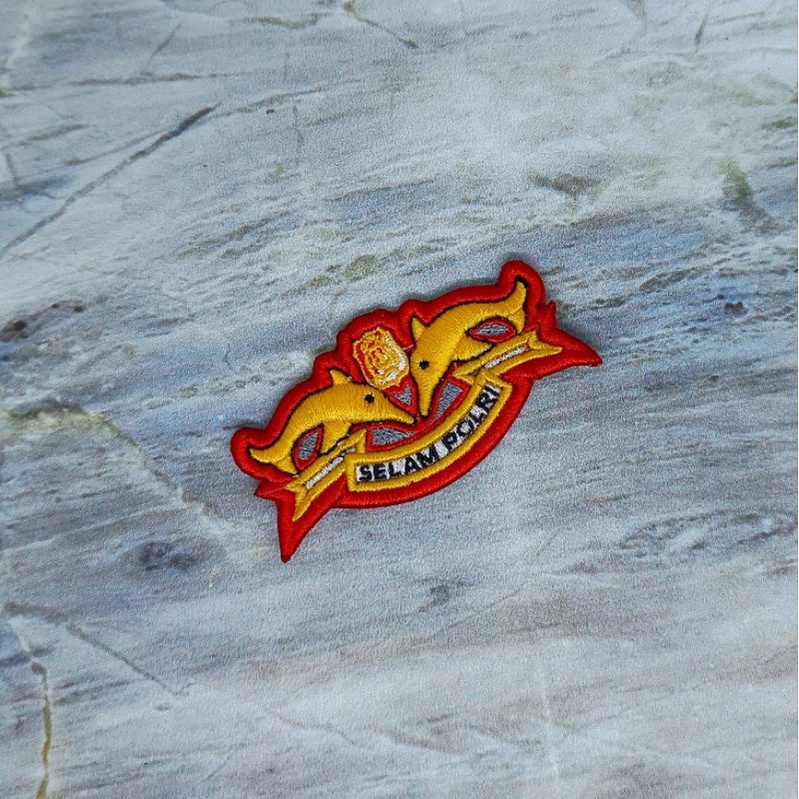 Pin / Wing / Brivet Atribut Polri PDL SELAM POLRI