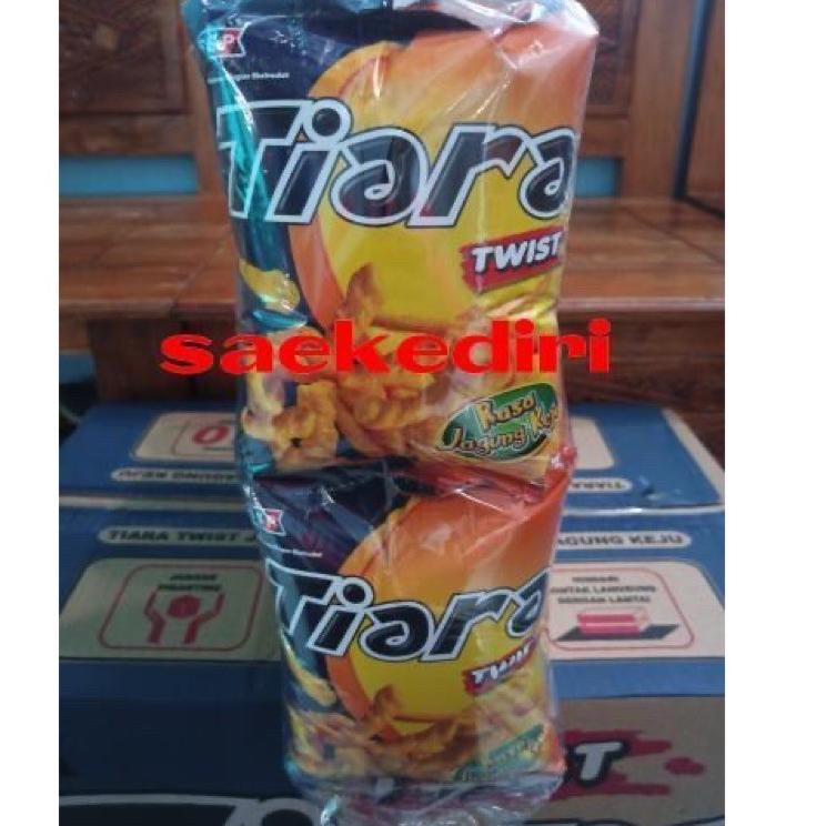 

HOT SALEB➲ Snack Berhadiah Uang dan Emas !!! Tiara Twist rasa Jagung Keju 5pcs @20gr Buruan Beli