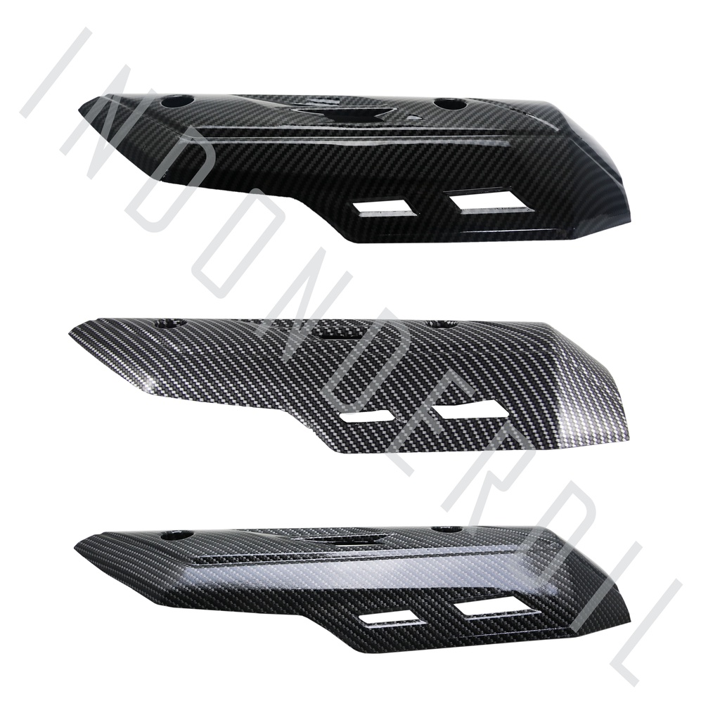 Cover Tutup-Pelindung Knalpot Carbon-Karbon Vario 110 FI eSP New LED