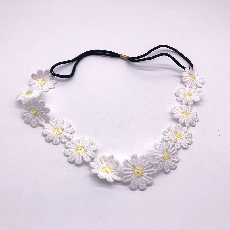 AC080 Aksesoris Bunga Daisy Kalung, Karet, Ikat Rambut Korea Imut Anak-anak