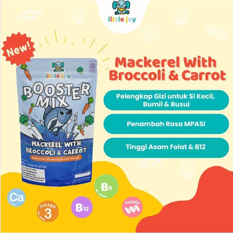 MPASI Bayi little joy BB Booster Bubuk Tabur Gizi - littlejoy Tambahan gizi bubur bayi