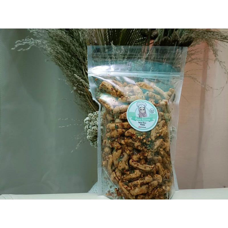 

Basreng Daun Jeruk Original/Pedas/Balado/BaladoPedas 300grm