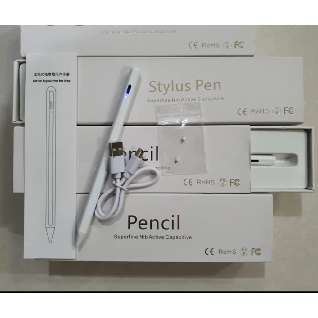 i Pad Pencil Stylus Pen A pple for iP ad 7 8 Pro 11 12.9 th 2018 keatas