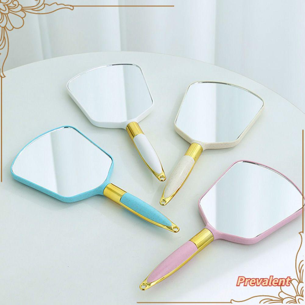 Preva Cermin Rias Kosmetik Salon High-definition Handheld Hand Mirror