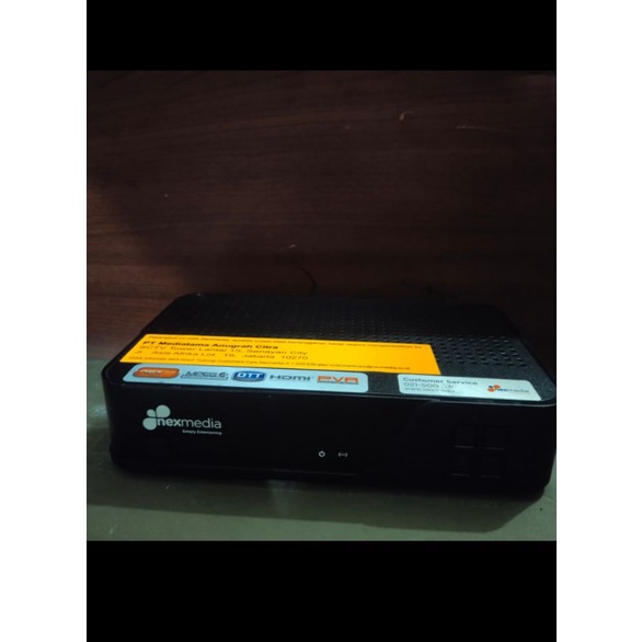 STB DVBT2 NEXMEDIA versi 4.0. Simply entertaining