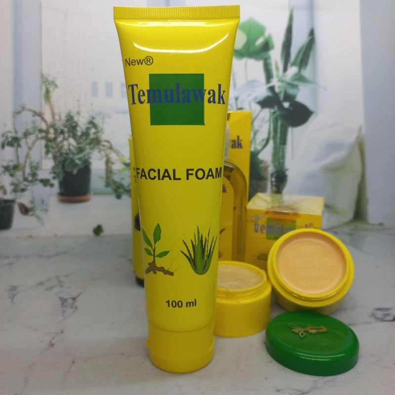 (5IN1 FF GLOWING) TEMULAWAK MALAYSIA PAKAI FACIAL FOAM