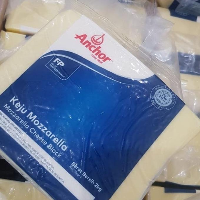 

KEJU MOZARELLA ANCHOR 2kg TERLARIS TERPERCAYA ORIGINAL