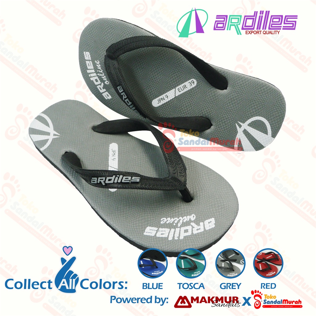 Toko Sendal Murah - Sandal Jepit Ardiles Online / Sandal Jepit Unisex / Sandal Jepit Nyaman / Sandal Jepit Murah Warna Soft / Sandal Jepit Empuk [Toko Sendal Murah M 10 Ardiles Online]