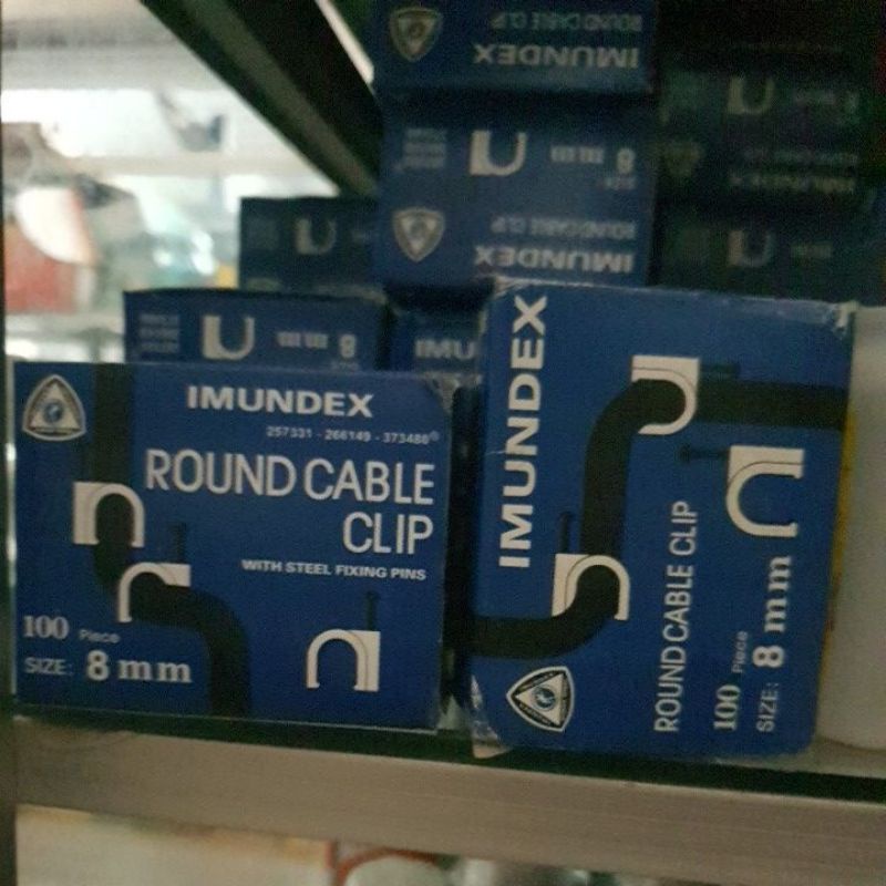KLEM KABEL KLIP KABEL LISTRIK IMUNDEX HARGA PER BOX