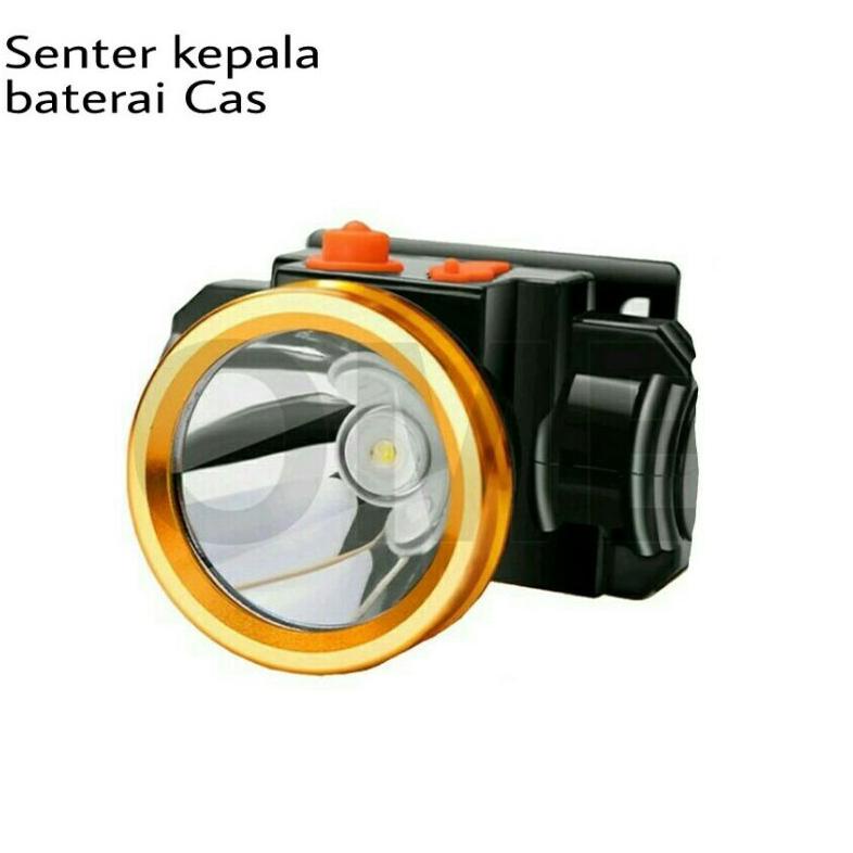 PRODUK- SENTER KEPALA CAS LED SENTER KEPALA CHARGE LAMPU LED .