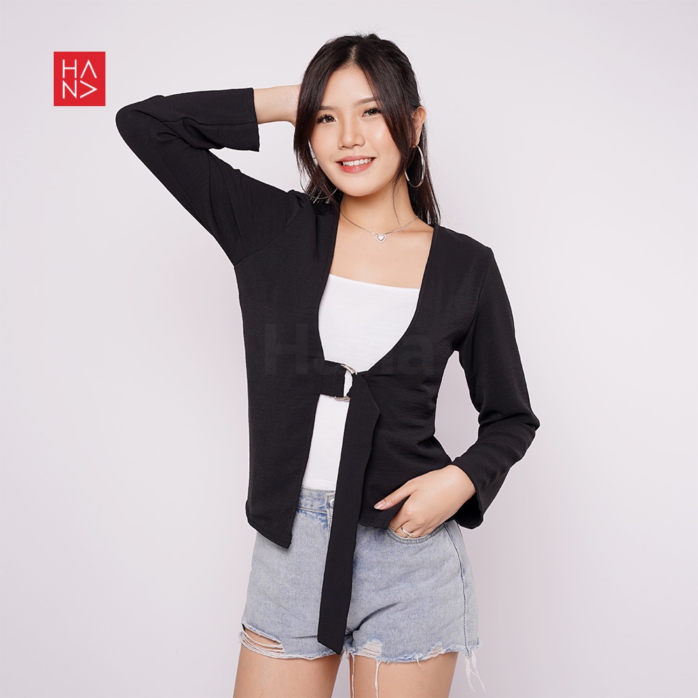 HanaFashion JKT - Ceisy Blazer Outer Wanita / Jaket Korea Long Sleeve - JK079