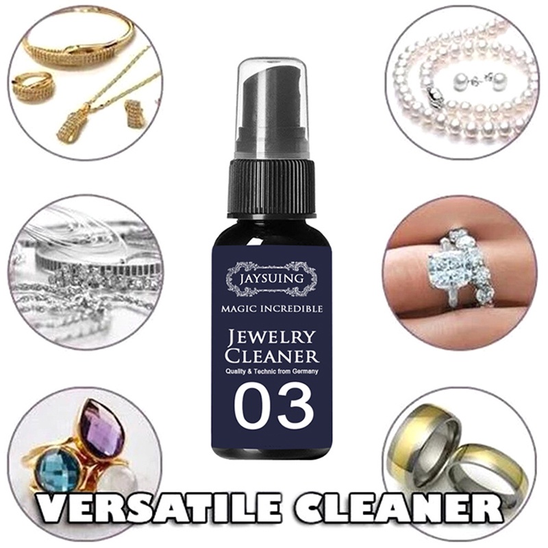 Jewelry Cleanser Spray Sprai Pembersih Perhiasan Emas Perak Cairan Berkualitas